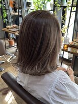 ロダット 横浜(LODAT by little)&nbsp;ショコラベージュ×バレイヤージュ【LODAT横浜】