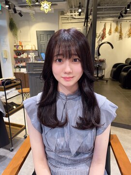 ネクストハラジュク(NEXT HARAJUKU) メルティーカラーフェミニンロング似合わせカット[原宿/表参道]