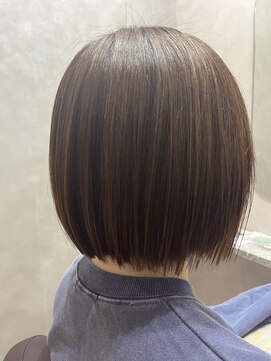 ロウ 町田(ROW) 髪質改善×ミニボブ/村上【ROW町田】
