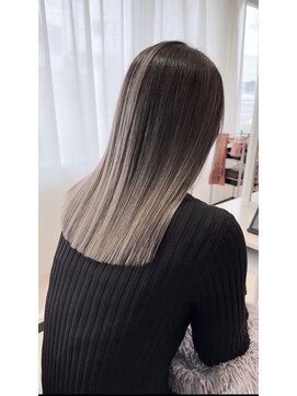 マイラグーン(MY LAGOON) ダブルカラー/バレイヤージュ/白髪ぼかし/韓国風ヘア/髪質改善