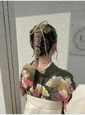 卒業式アレンジ葭本7