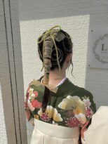 リル 新浜店(LiL)&nbsp;卒業式アレンジ葭本7