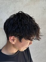 インフィニティー infinity HAIR SPACE BLOOM 波巻きパーマ/メンズパーマ/メンズマッシュ