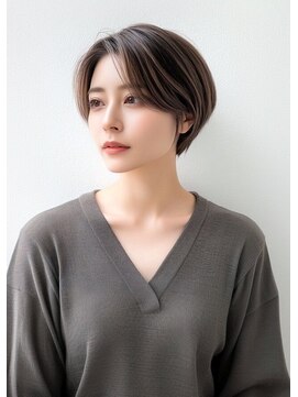 ライズ ネックス ザ サロン 渋谷(LIZE nex the salon) 前髪なしショートヘア　30代40代［＃渋谷駅＃韓国＃髪質改善］