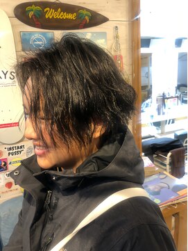 デイズ(DAYS) ユルフワ/ツーブロック/センターパート/波巻き/ハンサム