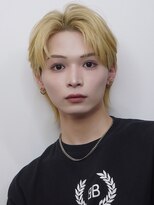 ピープスアンドスー 表参道 渋谷(Peeps&Suu.) センターパート/韓国/ブロンド