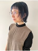 【Lomalia渋谷】似合わせカットブルーアッシュショート