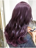 ウェーブミディアムメルティカラー×レイヤーカット韓国[新宿]