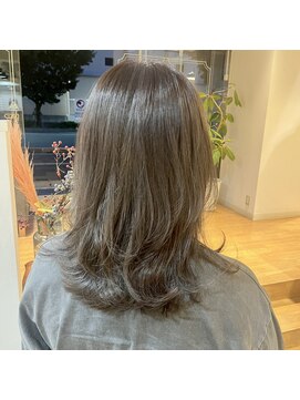 ブレス ヘアー リーベ(Bless HAIR Liebe) 大人可愛い小顔透明感カラーグレージュ立体感ひし形