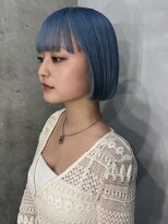 ペレ 梅田(PELE)&nbsp;黒髪/ボブルフ/ネビージュ/小顔/ワンレン/梅田/髪質改善/前髪