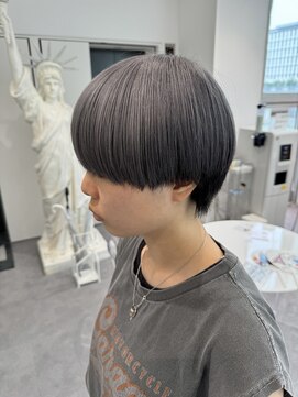 ヘアーアンドメイク ニューヨークニューヨーク 姫路店(Hair&Make NYNY) アウターカラー シルバーグレー