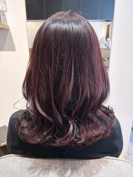 カルゥグラッシー(KALOU glassi) くびれ巻き＊ボルドー［荒みずほ］