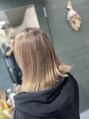 マーシュ(marshu)&nbsp;極細ハイライト、髪質改善カラーでケアもしっかり！
