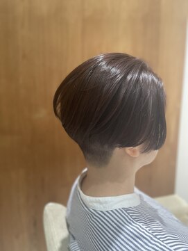 ヘアリゾート粋 リマ 銀座店(lima) ショート/ツーブロック/ボブ/ナチュラルブラウン