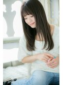 *+CUORE+*…透け感シースルーバング☆ナチュラルストレートa