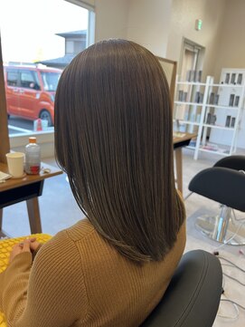 ワッペン(wappen) ＊和漢カラーでまとまりのある艶髪ミディアムヘア＊