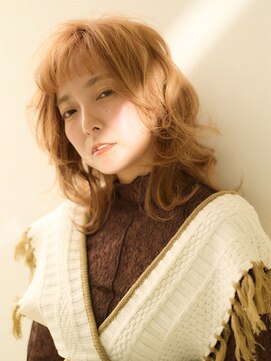 ビィシャイン 小野店 柔らかミディアムウルフ