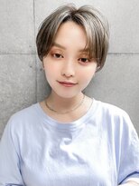 ギークス(GEEKS)&nbsp;【GEEKS渋谷】オリーブグレージュ/小顔/クールショート/襟足短め
