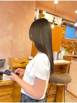 モップス 金沢文庫店(MOPS) 髪質改善グレージュカラー