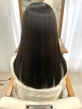 美髪専門サロン バイ マイル(美髪専門サロン by mile) 【髪質改善カラー】ブルーブラック