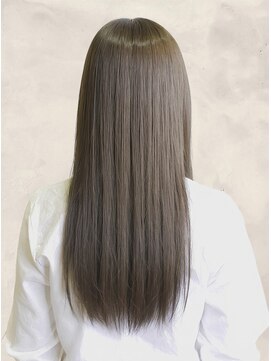 ウェイク ヘアー メイク(wake hair make) 髪質改善カラー◎透明感抜群美髪ストレートロングヘア縮毛矯正