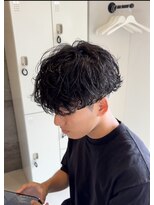 メンズギフト(men's GIFT)&nbsp;ツイストスパイラルパーママッシュツーブロック刈り上げ