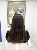 クレージュカラークラゲヘアー/ココアベージュ/オリーブグレー