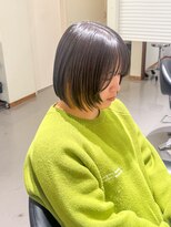 クリック(Click)&nbsp;黒髪/クラゲヘアー/オリーブグレー/小顔/ココアベージュ/小倉