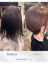 ルッテ(HAIR MAKE Lutte)&nbsp;ミセスのショートボブ