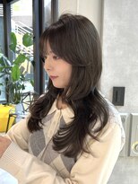 シティ(CITY)&nbsp;レイヤーカット　ワンカール　韓国ヘア