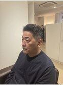 オールバックパーマ
