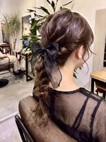 グッドライフヘアー(GOOD LIFE hair)&nbsp;『お呼ばれヘア×編みおろし』