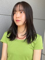 ヘアーアイストゥーレ(HAIR ICI TRE) グレージュ夏カラー暗髪グレーカラー透明感カラー