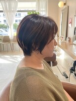 ブロン(BLANC)&nbsp;大人ショート/ショートボブ/30代40代50代ヘアスタイル