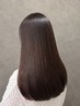 【髪の広がり・うねり】カット+縮毛矯正+ケラスターゼTR ￥28600 → 