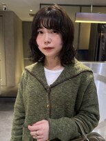シン 原宿(Qin)&nbsp;似合わせパーマ/ケアブリーチカラー/ブリーチなしダブルカラー