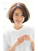 大人女性・30代・40代に人気トップノットショートボブ