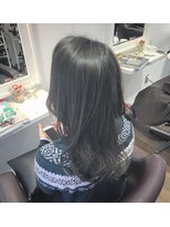 パティオンツー(PATIONN2)&nbsp;セミオロングオリーブカラー【ワンサイドパーソナルカラー】