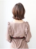 クセ以上カール未満ボブ