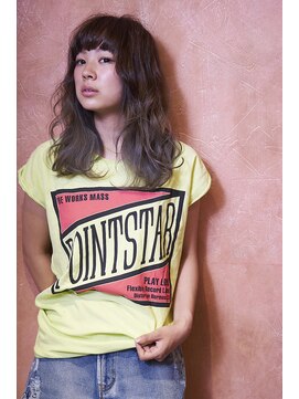 ユニーク(UniQ) グラデーションカラー×透明感グレージュ【UniQ・小笹】