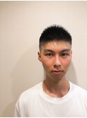 短髪　おしゃれボウズ　バーバー