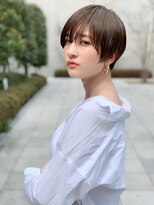 オースティン 門前仲町(AUSTIN)&nbsp;『AUSTIN』ダブルバングブランジュ×小顔ワンサイドショート