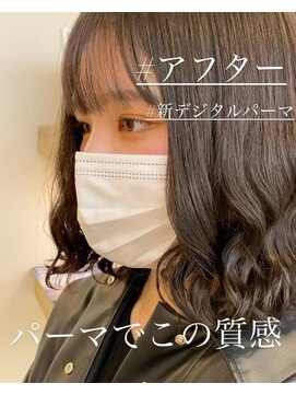 アピッシュ アオヤマ(apish AOYAMA) 新デジタルパーマ