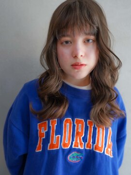 カンナ(Canna) エアリーミディ/ショートパーマ/黒髪/ホワイトアッシュ/TOKIO