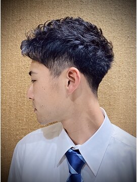 ヒロギンザバーバーショップ 大宮店(HIRO GINZA BARBER SHOP) 【ビジネスショート】 ツーブロック　刈り上げ　アップバング