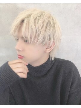 シン(syn) ハイトーンツイストセンターパート