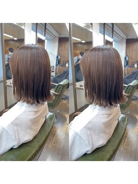 ヘアーサロン リバース(Hair Salon Rebirth) 【防府/Rebirth】切りっぱなしボブ