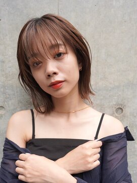 ニコ トウキョウ(nico TOKYO) 20代30代小顔ひし形大人かわいいウルフミディアムレイヤー