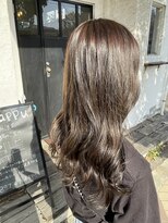 ボアップ 新居浜店(boappu) #ブラウンカラー #イルミナカラー #透明感カラー