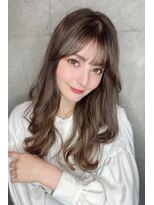 リークフー(Ree cu fuu)&nbsp;10代20代30代40代 前髪　ゆるふわロングヘアー　藤沢